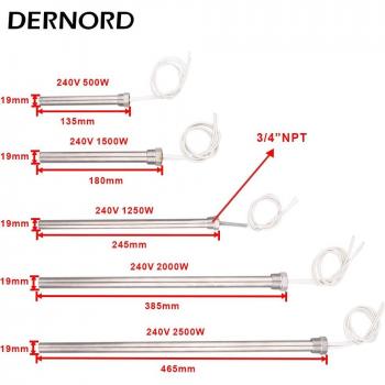 DERNORD Rohrheizung mit NPT-Anschluss