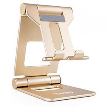 Tooq Soporte de Sobremesa Ajustable para Smartphone/Tablet hasta 10