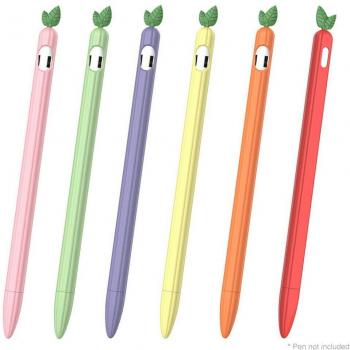 Cubierta Suave Silicona para Apple Pencil 1, 2 y Tableta iPad