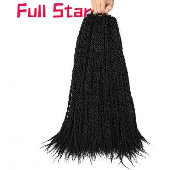 Full Star Tresses au Crochet 12 brins 22 pouces