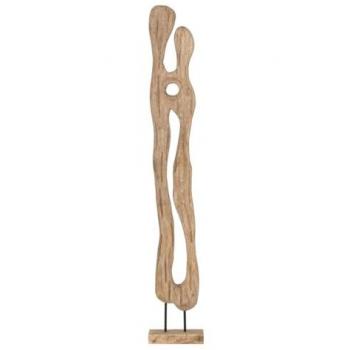 Adorno Decorativo Abstracto Natural 17,5 x 10,5 x 118 cm