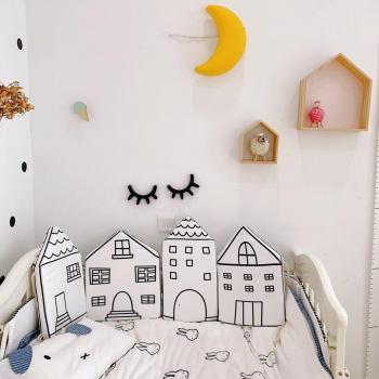 Juego de cama decorativo para cuna de bebé