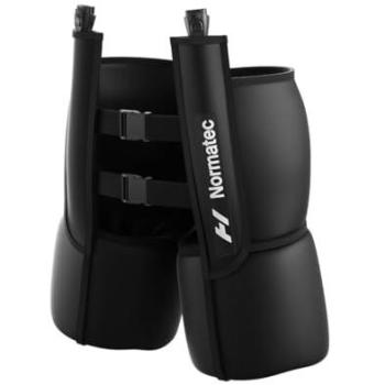 Black Hyperice Normatec 3 Hip Attachment Set