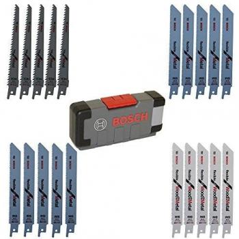 Bosch Professional 2607010902 20-Piece Recip Saw Blades Tough Box Top Seller for Wood and Metal Set