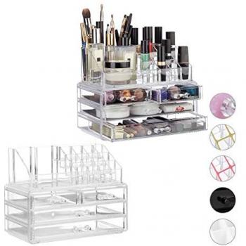 Mini Box Makeup con Porta‑Rossetti e 4 Scatole