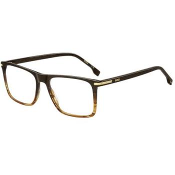 BOSS 1754 Men’s Brown Eyeglasses – Size 54, Premium Full Frame