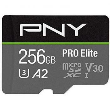 PNY Pro Elite (microSDXC, 256 GB, U3, UHS-I), Speicherkarte