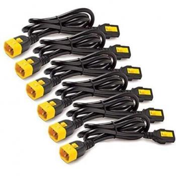 Apc Power Cord Kit (6 ea), Locking, C13 to C14, 0.6m, North America