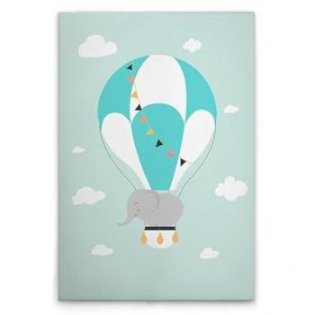 Leinwandbild Tierischer Ballontraum