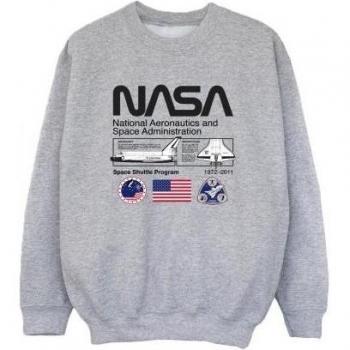 Felpa NASA Space Admin 5-6 Anni