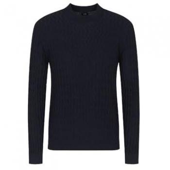 Blu Navy Classic: T-Shirt Armoniosa di Armani