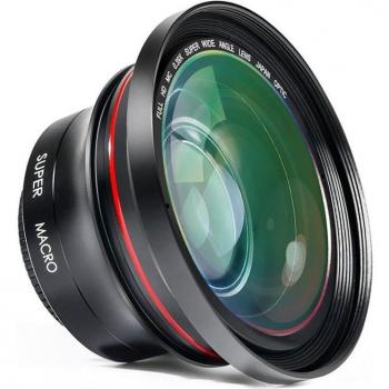 Objectif HD 0.39X FFYY-ORDRO Super Grand Angle pour caméscope (FS-1)