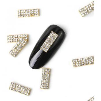 10 Pieces Sparkling Rhinestone Nail Decorations