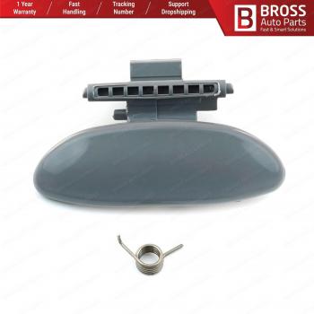 Bross Auto Parts BDP987 Gray Glove Box Handle Button for Citroen Elysee C2 C3 Peugeot 301