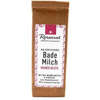 Rosenrot Bademilch Feste Bademilch