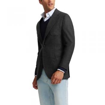 Americana Pata de Gallo Gris para Hombre