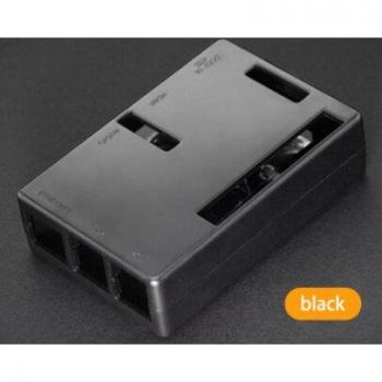 Boîtier pour Raspberry Pi 2B, 3B, 3B+ en ABS avec dissipateurs de chaleur