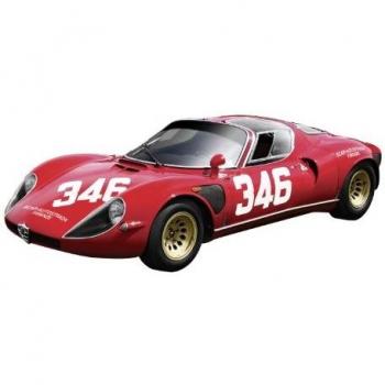 Alfa Romeo 33 Stradale N.346 Bologna-P.So Raticosa 1968 S.Dini 1:43 Modellino Auto Competizione Die Cast