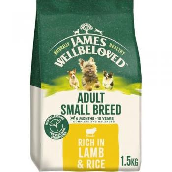 Small Breed Lamb & Rice Nutrition Pack – 1.5 kg