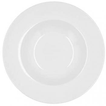 Plato Hondo Apilable de Porcelana 23,5CM