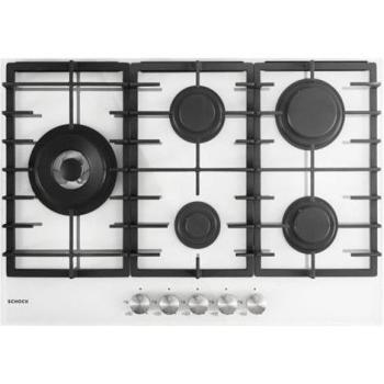 Schock PC75 Vetro Bianco – Piano a Gas 4000 W