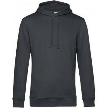 B&C Herren Bio Hoodie Graue Farbe