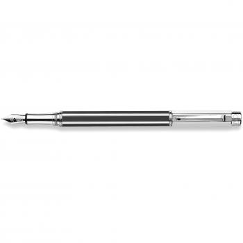 Pluma Caran d'Ache Varius laca china negra con plumin oro 18k rodiado