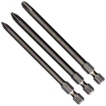 BOSCH Accessoires – Embout Cruciforme PH 1, PH 2, PH 3 – Pack 3