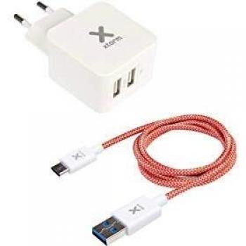 XTORM 5 V/2A USB‑Port‑Adapter mit USB‑C‑Kabel
