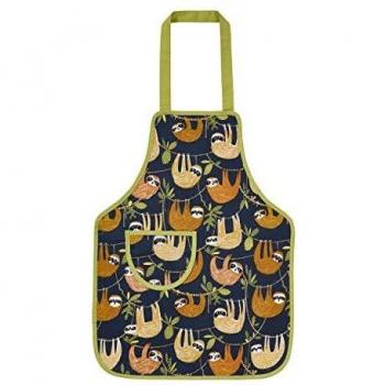 Ulster Weavers Little Weavers Hanging Around Kid's PVC Apron Blue, Green and Yellow