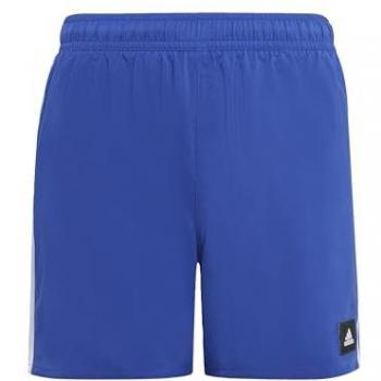 Adidas 3S Jungen Badehose blau/weiß