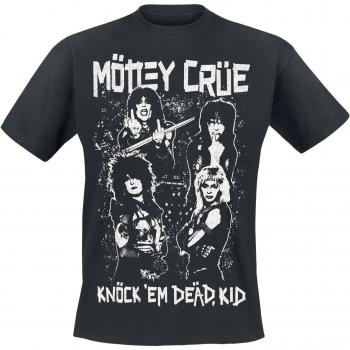 Mötley Crüe Knock Em Dead – Kid Redux Herren T-Shirt L, Schwarz