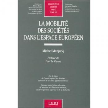 La mobilité des sociétés dans l'espace européen