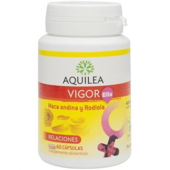 Aquilea Vigor Ella Cápsulas de Maca Andina y Rodiola 60 unidades