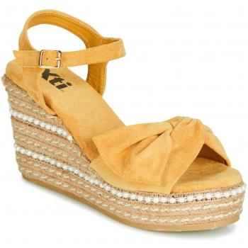 XTI 49073, Sandalias con Plataforma Mujer, Amarillo, 38 EU