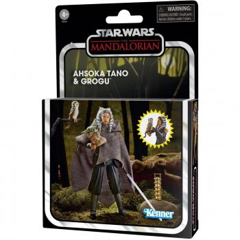 Figura Ahsoka Tano y Grogu Colección Vintage Star Wars 10