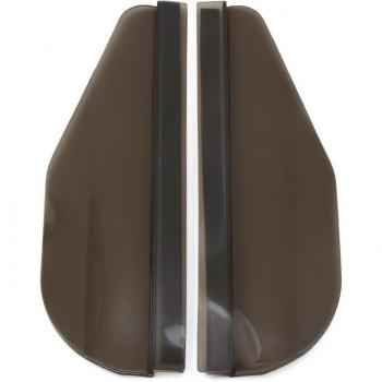 2PCS PVC Car Rearview Mirror Eyebrow Rain Shade for SKODA Rapid