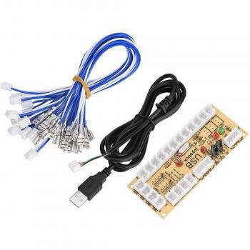 Adaptador Arcade USB Zero Lag con Palo de Control