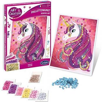Einhorn‑Kunstpaket SentoSphere Pailetten