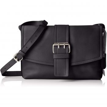Esprit 029ea1o032, Bolso bandolera Negro, 5x20x28,5 cm
