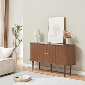 En.casa Sideboard in Walnussoptik »Mapia«