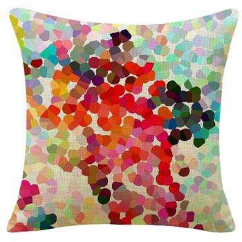 Stile Mosaico Poliestere Cuscino