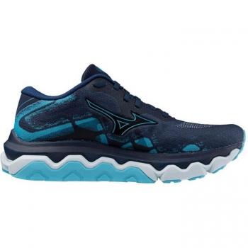 Women's Mizuno Wave Horizon 7 Running Sneakers – Navy Blue, 36.5