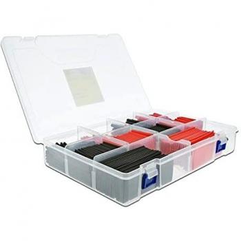 Delock Schrumpfschlauch Sortimentsbox rot / schwarz 520-teilig