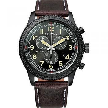 Citizen AT2465-18E Eco Drive Chronograph Herrenuhr 43mm 10ATM