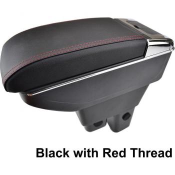 Leather Dual Layer Storage Box for Honda Jazz Fit