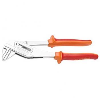 Unior Python‑US 240 mm Dual‑Color Water Pump Pliers – Red / Orange