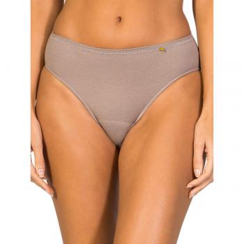 Zd Zero Defects Diana Mid Waist Panty di Soia Marrone