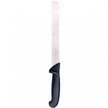 Manico di coltello per taglio del pane realizzato in materiale plastico
