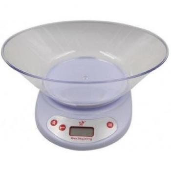 Bilancia da Cucina Elettronica 5kg con Ciotola di Precisione